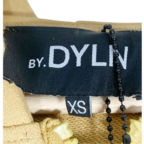 By Dylon Anderson Cropped Hooded Sweatshirt Jacket Size XS  NEW - Picture 9 of 10